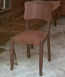 Meubles chaise en bois