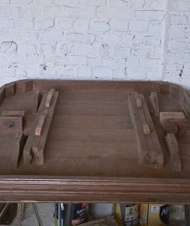 Meubles table en bois avec rallonges