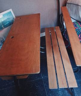 Meubles bureau écolier double