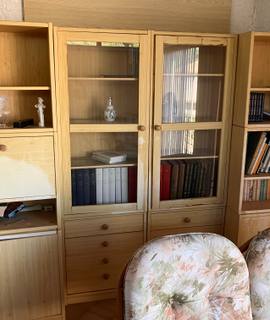 Meubles bibliothèque en panneaux de particule