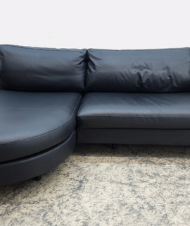 Meubles de Canapé d'angle B&B Italie Antonio Citterio canapé en cuir design haut de