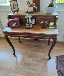 Meubles ancien bureau en bois