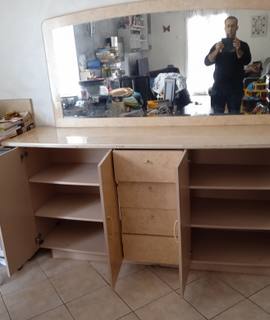 Meubles meuble avec miroir