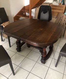 Meubles table en bois ancienne