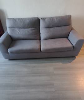 Meubles canapé gris poltron et sofa