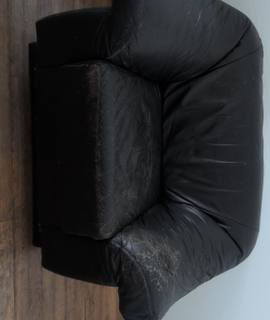 Meubles fauteuil noir
