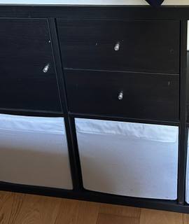 Meubles Étagère kallax IKEA noire
