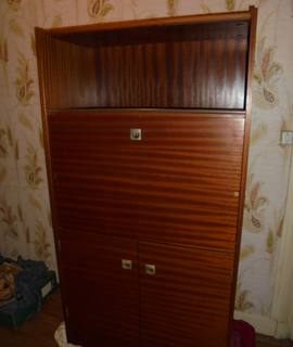 Meubles secrétaire avec abattant et rangements