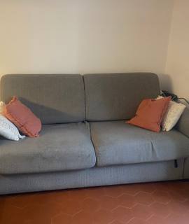 Meubles canapé convertible gris
