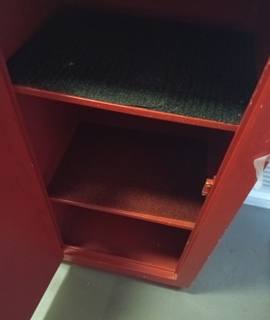 Meubles meuble rouge