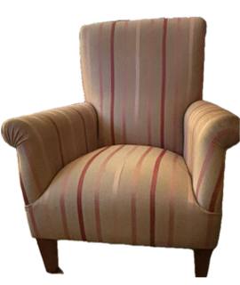 Meubles fauteuil Laura Ashley beige rose mauve