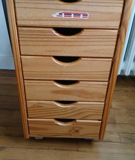 Meubles meuble à roulettes