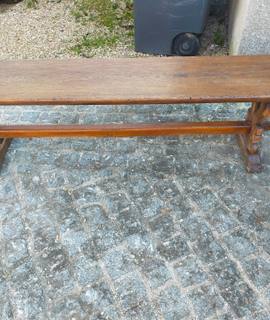 Meubles un banc en chêne massif