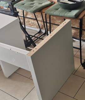 Meubles bureau Malm Ikea blanc