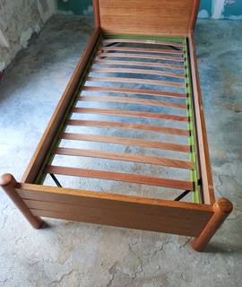 Meubles lit Gautier 1 personne, en pin