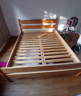 Meubles je donne un tour de lit en bois (IKEA)