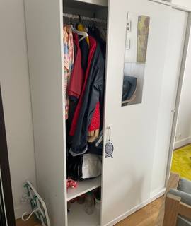 Meubles armoire porte coulissante kleppstad ikea