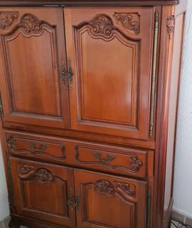 Meubles meuble télé en meurisier