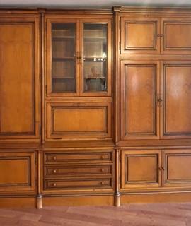 Meubles magnifique meuble en merisier : vitrine, meuble télé, cecrétaire, ... 330 x 240