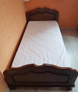 Meubles bois de lit une personne