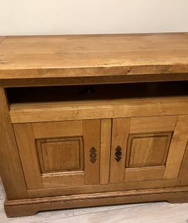 Meubles meuble TV en bois massif