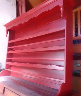 Meubles Étagère rouge