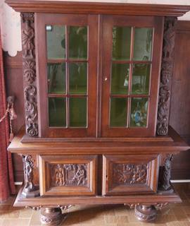 Meubles meuble vitrine bibliothéque
