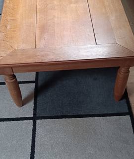 Meubles table base chêne clair