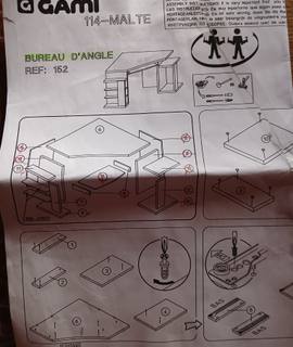 Meubles bureau d angle