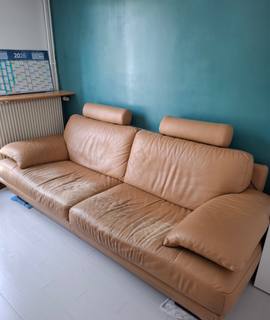 Meubles canape en cuir