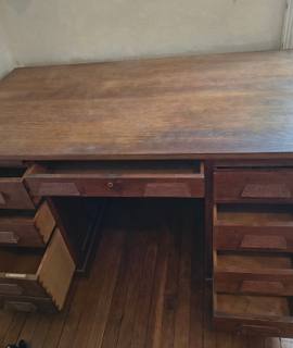 Meubles bureau bois massif