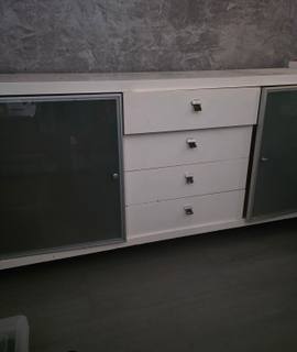 Meubles grand buffet blanc