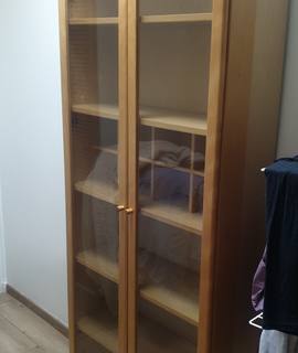 Meubles petite bibliotheque ikea avec compartiments cd/dvd