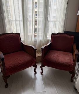 Meubles deux fauteuils en Bois