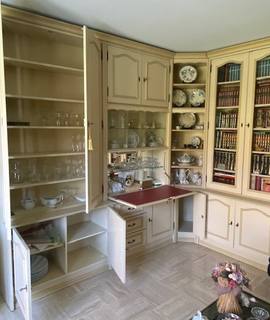 Meubles grand meuble bibliotheque vaisselle mini bar