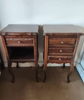 Meubles tables de chevet en bois - excellent état