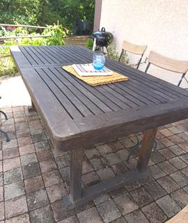 Mobilier table de jardin