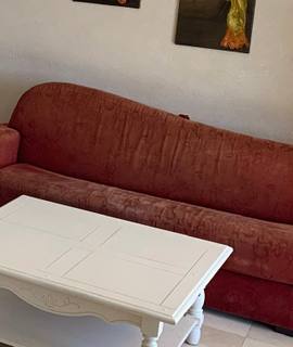 Mobilier canapé, trois places convertible
