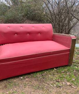 Mobilier canape annee 60.