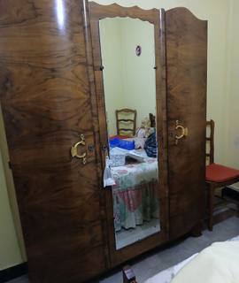 Mobilier armoire à miroir ancienne 3 portes