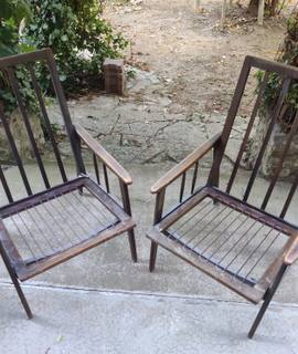 Mobilier fauteuil en bois