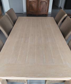 Mobilier table et 6 chaises