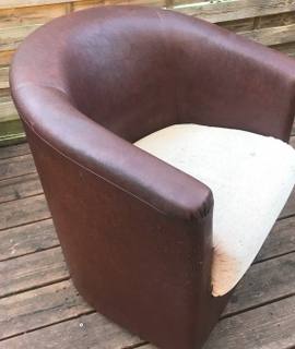 Mobilier petit fauteuil d'appoint