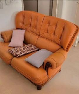Mobilier canapé ancien et 2 fauteuils