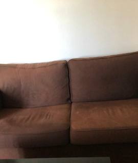 Mobilier canapé marron