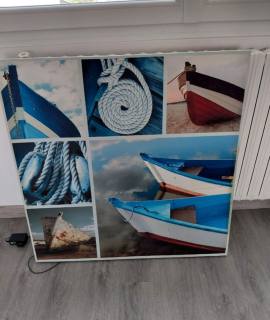 Mobilier tableau 90 x 90 en toile