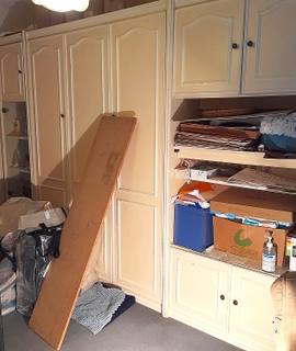 Mobilier ensemble de meubles blancs