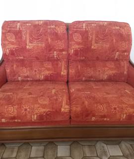 Mobilier canapé 2 places et fauteuil