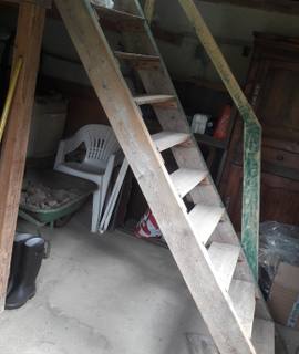 Mobilier echelle large en bois