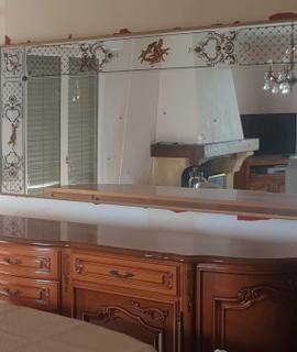Mobilier buffet plus miroir